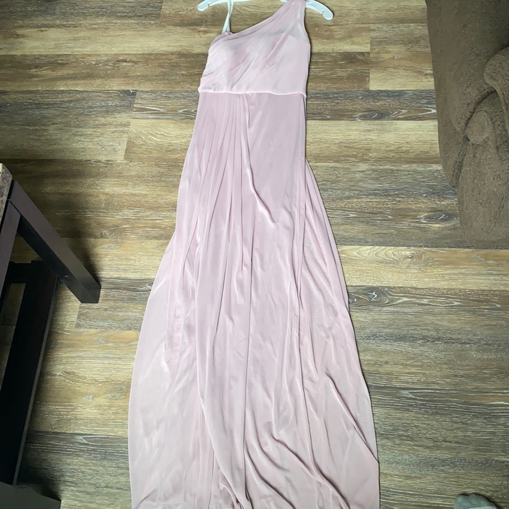 Size 4 David’s Bridal quartz bridesmaid dress